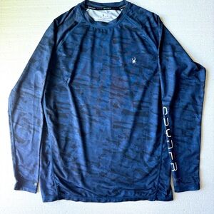 Spyder Swimwear Rashguard- Surf,sand, sun : Men’s Small